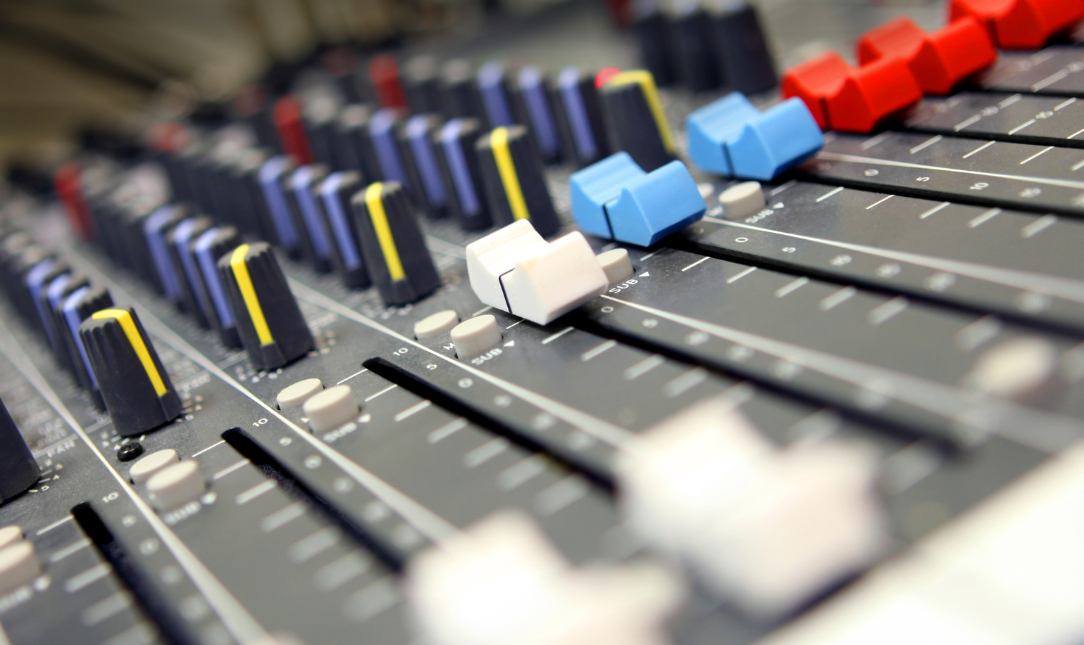 visual and audio mixers for montage and production